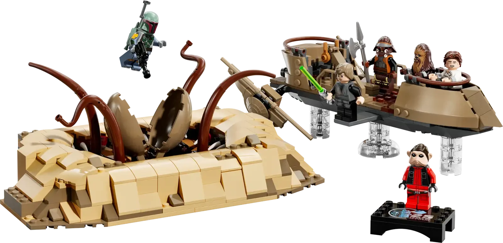 LEGO STAR WARS Ørkenskib og sarlacc hul 75396