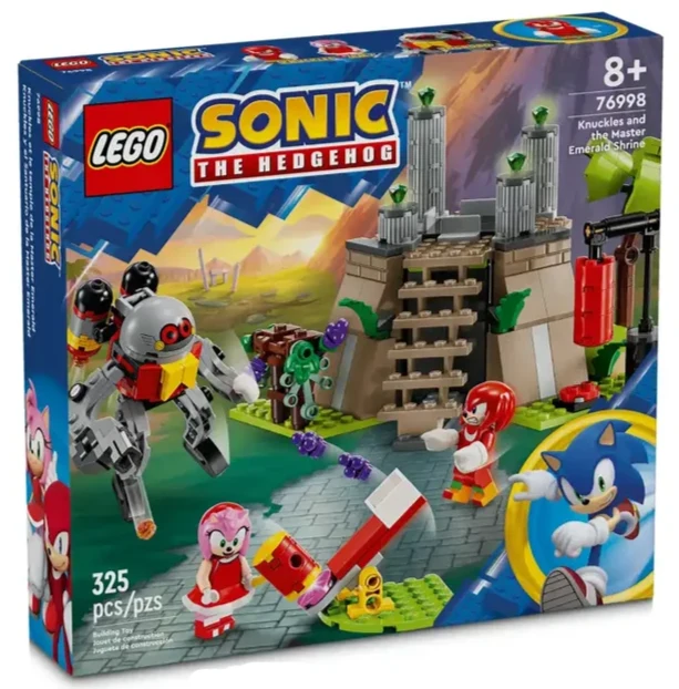 LEGO SONIC Knuckles og Master Emerald-templet 76998