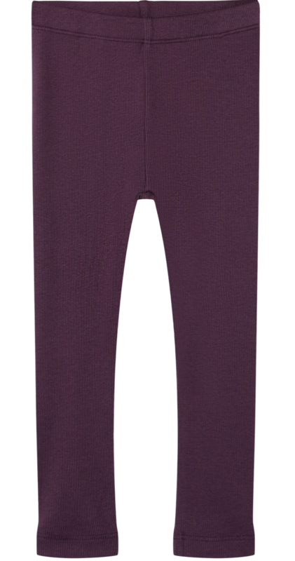 Lilla - Plum Perfect - Name it - Rib - Leggings - 13199107