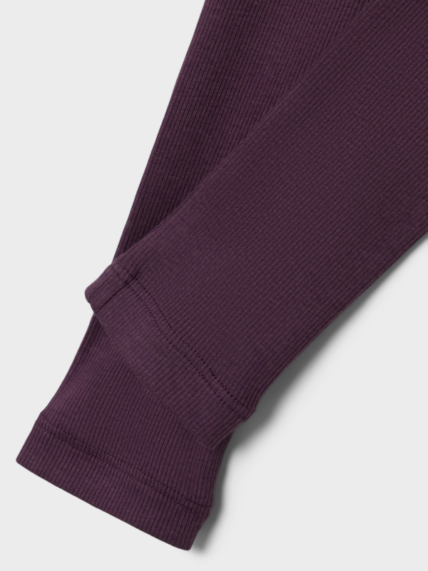 Lilla - Plum Perfect - Name it - Rib - Leggings - 13199107