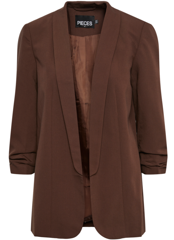 Brun - Chicory Coffee - PIECES - Blazer - 17090996