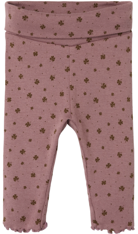 Rosa - Twilight Mauve - Name it - leggings - firkløver - 13241417