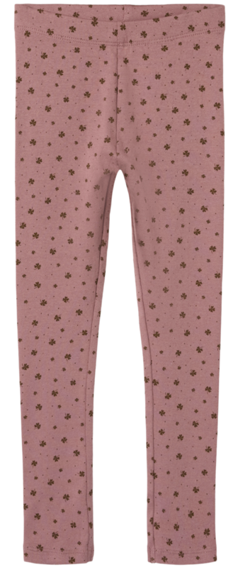 Rosa - Twillight Mauve - Name it - Leggings - firkløver - 13241633