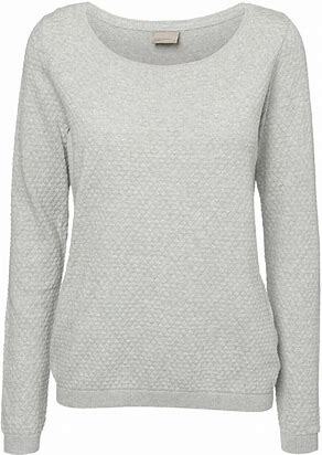 Grå - light grey - Vero moda - striktrøje - 10136644