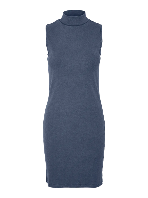 Blå - vintage indgo - Vero Moda - kjole - 10317157