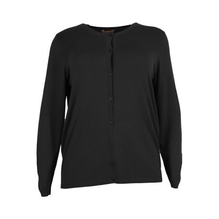 Sort - Black - Ofelia - Strik cardigan - Fri