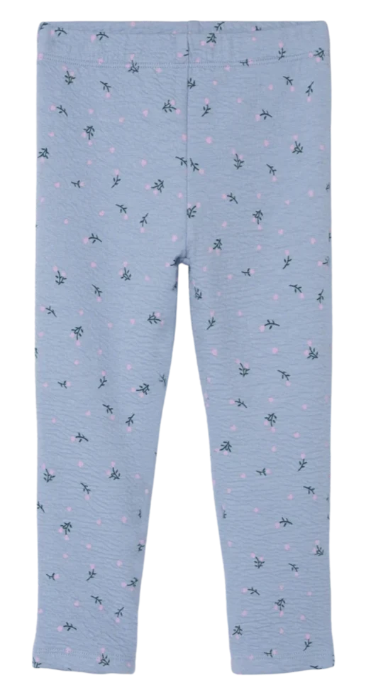 Blå - Endless Sky - Name it - Leggings - blomster - 13231909