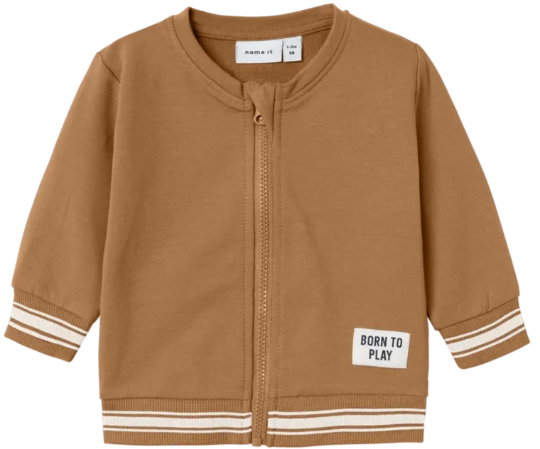 Brun - Almond - Name it - Sweat cardigan - 13231650