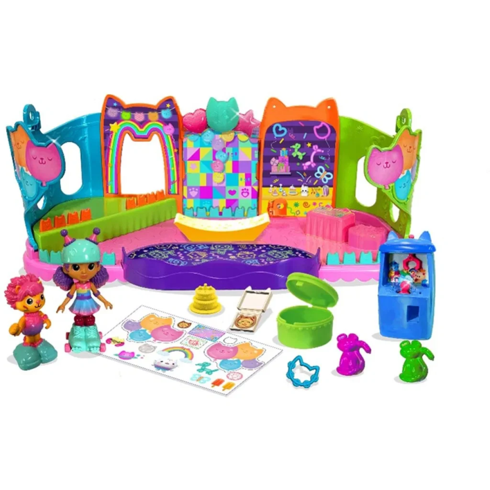 Gabby's Dollhouse Rooftop Roller Party Playset