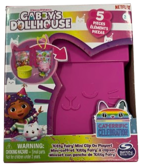 Gabby's Dollhouse Mini Clip on Playset - Pink