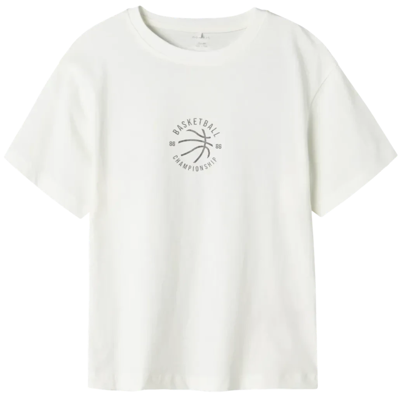 Hvid - Jet Stream - Name It - T-shirt - Basketball - 13234708