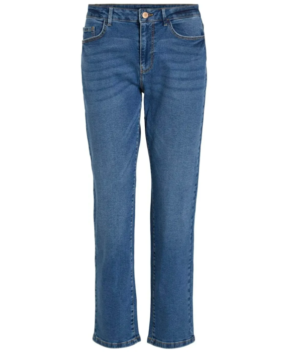 Blå - Medium Blue denim - Vila - jeans - 14080228