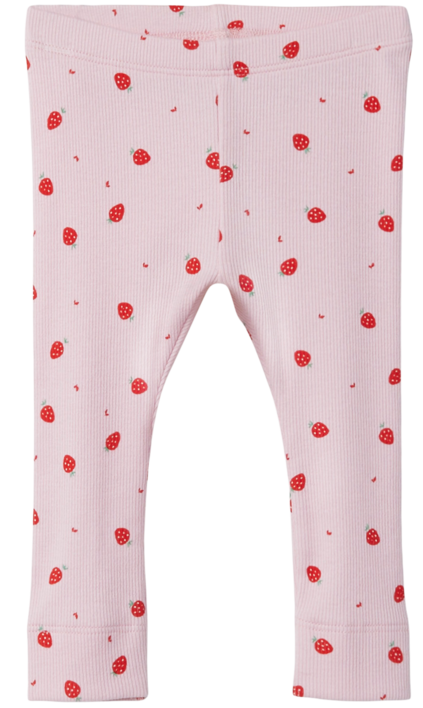 Lyserød - parfait Pink - name it - leggings - jordbær - 13239957