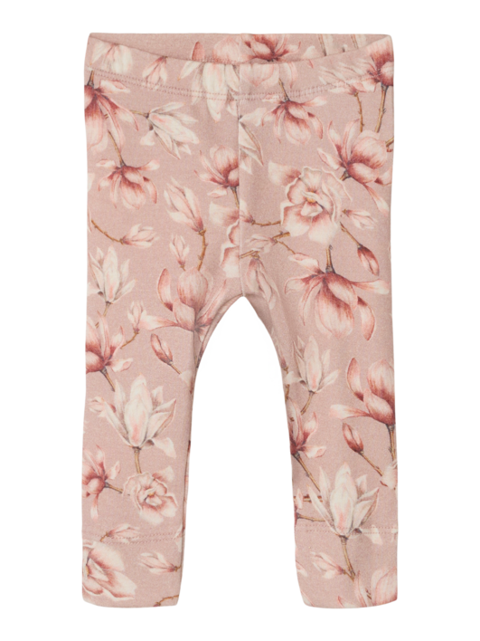 Lyserød - Adobe Rose - Name it - leggings - blomster - 13242385