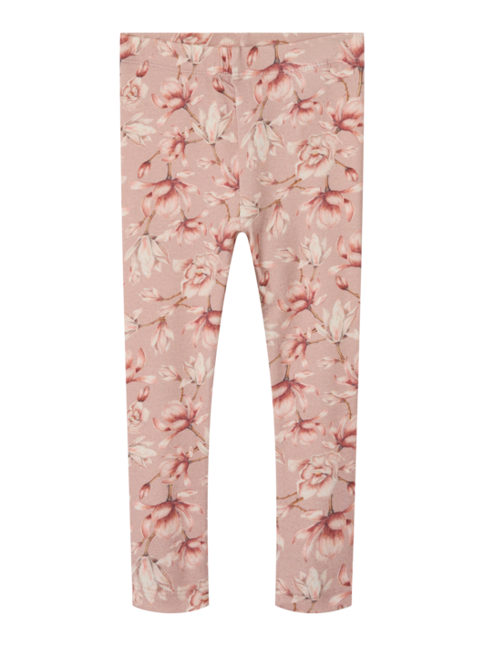 Lyserød - Adobe Rose - Name it - leggings - blomster - 13242389