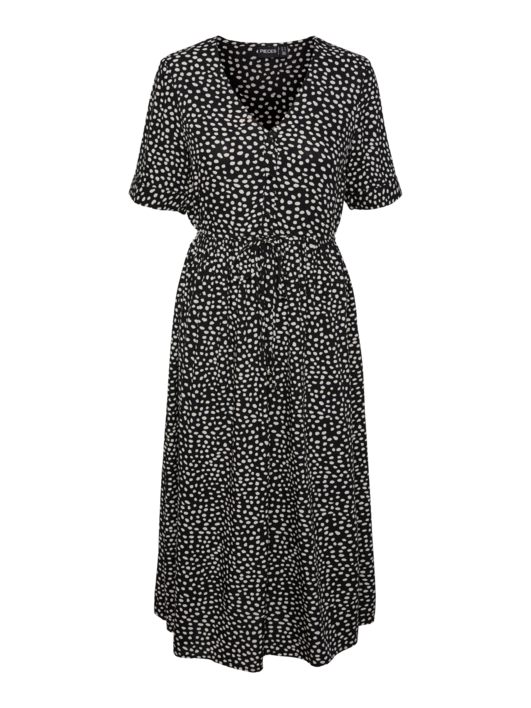 Sort - black/dot - Pieces - kjole - 17146742