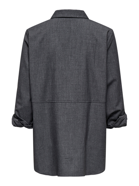 Grå - dark gray - Jdy - skjorte - 15350931     63% Polyester, 33% Viscose, 4% Elastane