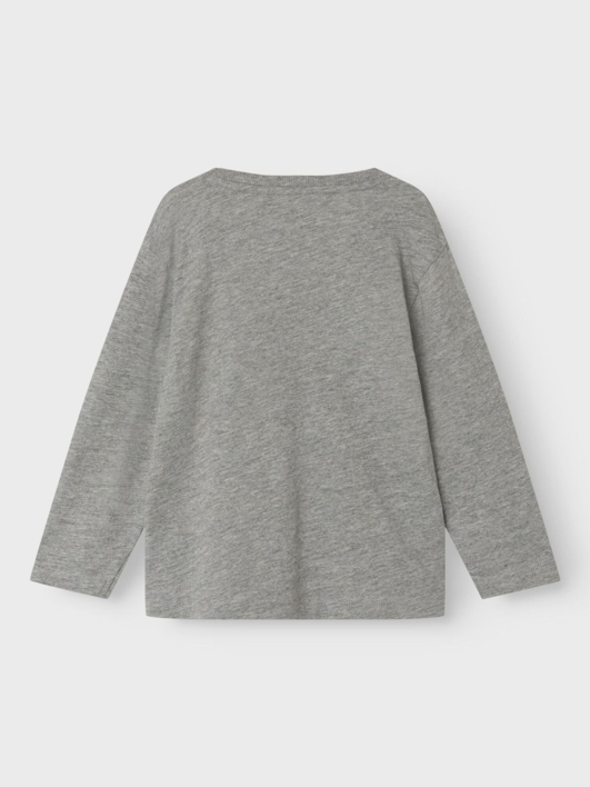 Grå - grey melange - Name it - bluse - 13239592