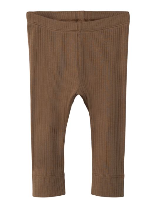 Brun - Walnut - Name it - rib - leggings - 13241638