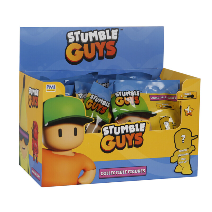 Stumble Guys S2 Figur Blind Foliepose 5,5 cm - flere varianter i CDU