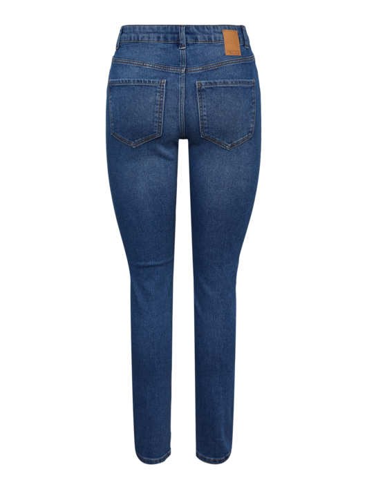 Blå - medium blue - Pieces -  denim bukser - 17140817