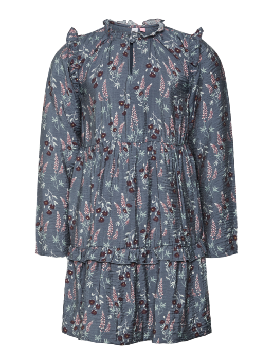 Grå - grisaille - Vero Moda - kjole med blomster - 10315627