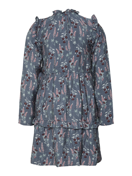 Grå - grisaille - Vero Moda - kjole med blomster - 10315627