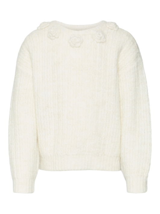 Birch white - Vero Moda - strik trøje - 10315597