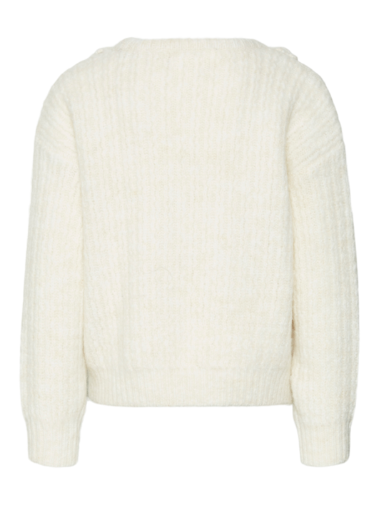 Birch white - Vero Moda - strik trøje - 10315597