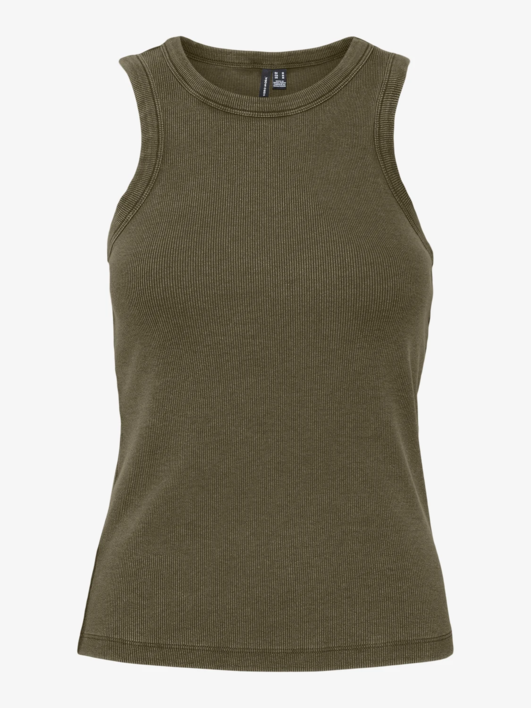 Grøn - dark olive - Vero Moda - top - 10314835