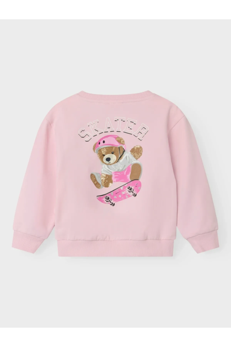 Lyserød - Parfait pink - Name it - Sweatshirt -  Skateboard - 13241904