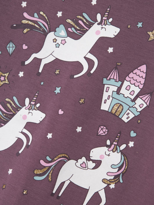 Lilla - arctic dusk unicorn - Name it - bluse - 13224958