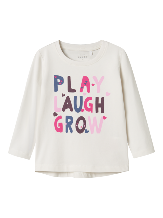 Hvid - jet stream play laugh - name it - bluse - 13224958