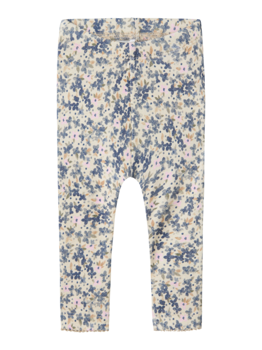 Blå - Summer sand - Name it - leggings med blomster - 13233400