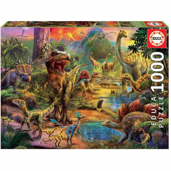 Educa 1000 Land of Dinosaurs