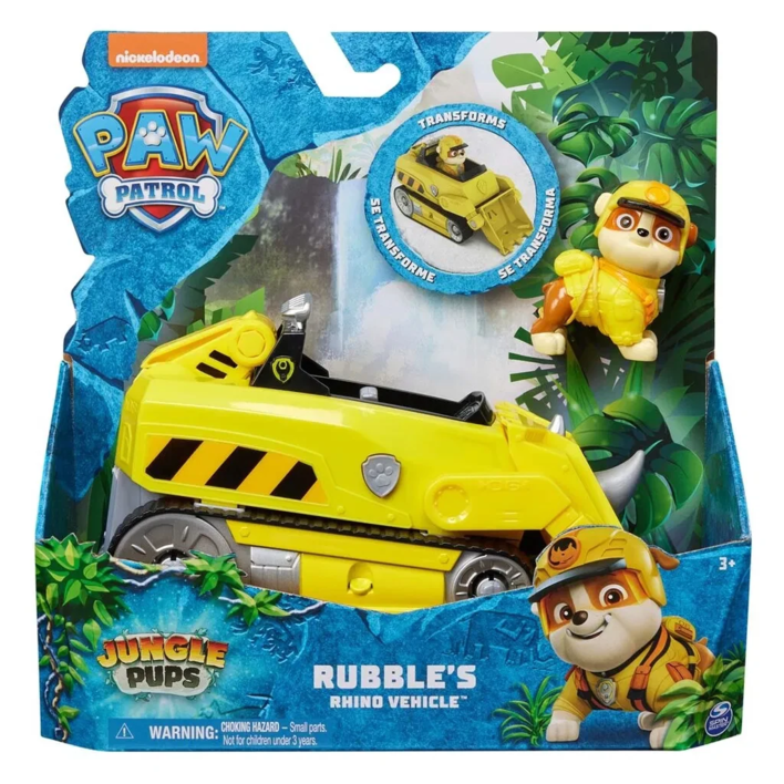 Paw Patrol Jungle Themed Vehicle - Rubble