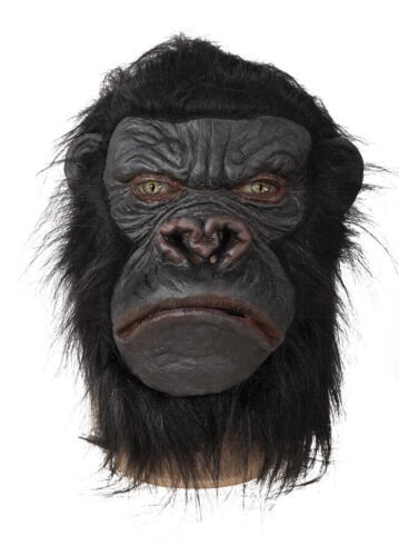 Gorilla maske latex - voksen