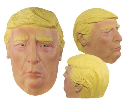Maske Donald Trump latex - Voksen
