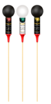 (Nr.17) Platinium 3 stk 3" kugle raket