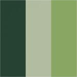Plus Color tusch, L: 14,5 cm, streg 1-2 mm, eucalyptus, mørk grøn, leaf green, 3 stk./ 1 pk.