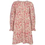 Offwhite Sofie Schnoor pink blomstret kjole - G231241