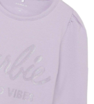 Lavendel name it Barbie langærmet t-shirt - 13216786