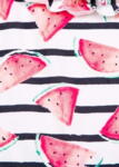 Hvid/sort Name It bikini med vandmeloner - 13155802