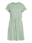 Cameo green Vila kjole med bindebånd - 14085170