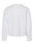 Hvid - snow white - Vero Moda girl - skjorte bluse - 10299028