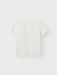 Hvid - jet stream - Name it -t-shirt - 13228110