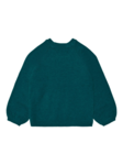 Grøn - deep teal - Only kids - strik trøje - 15263336