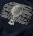 Navy - Dark Blue - sofie schnoor - sweatshirt - luftballon - P241127-5102
