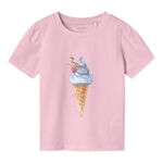 Lyserød - Parfait Pink - Name It - T-shirt - 13228438