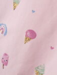 Lyserød - Parfait Pink - Name It - Sweatshirt - 13228508